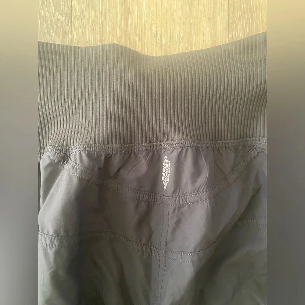 Free People‎ Baggy Cargo Lightweight Black pants medium